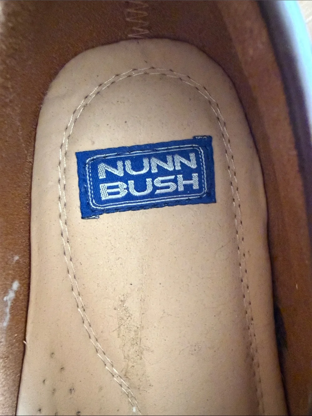 MENS NUNN BUSH LINCOLN MOC TOE PENNY LOAFER LEATHER CASUAL SHOE BURGUNDY SZ 12 M